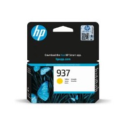 Tinta HP 937 Amarillo 800 páginas (4S6W4NE)