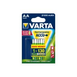 Pilas Recargables Varta AA Blister 2 (56706101402)