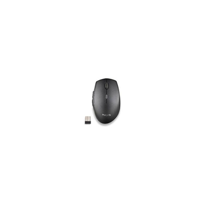 Ratón NGS Bee Wireless hasta 1600dpi Negro (BEEBLACK)