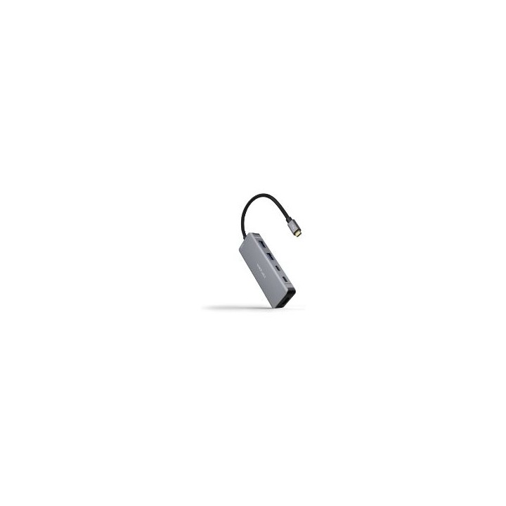 Dock Nanocable USB-C a 2xUSB/HDMI/PD Gris (10.16.1006)