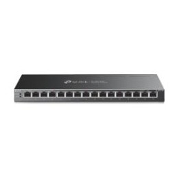 Switch TP-Link 16xRJ45 GbE PoE+ Negro (TL-SG116P)