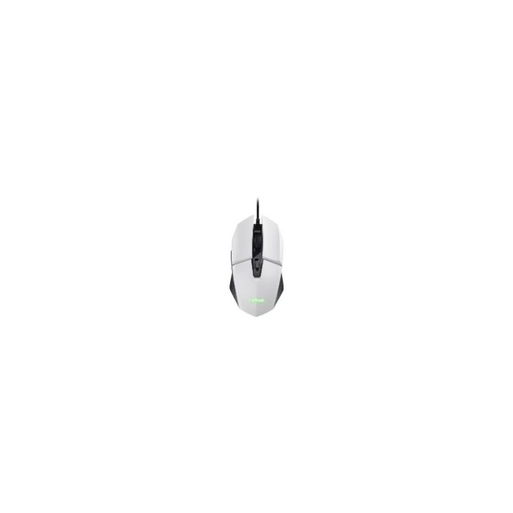 Ratón Gaming Trust GXT 109W FELOX RGB Blanco (25066)