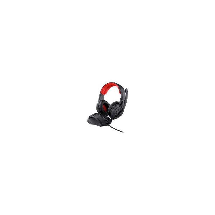 Kit Gaming Trust Auric+Ratón 3.5mm USB Negros (24761)
