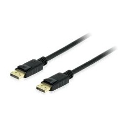 Cable EQUIP DP/M a DP/M 10m Negro (EQ119256)
