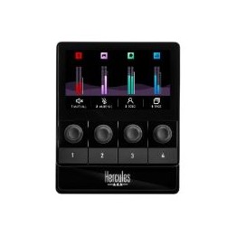 Controlador Audio HERCULES Stream 100 Negro (4780933)
