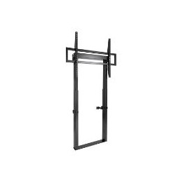 Soporte Fijo TOOQ Suelo/Pared 55-100" Negro (FS2280M-B)
