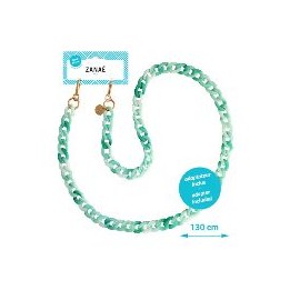 Cadena ZANAÉ Summer Jade Harmony 130cm Verde (18727)