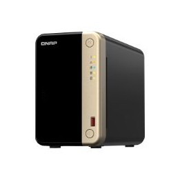 Caja Servidor NAS QNAP N5095 8Gb 2.5"/3.5" (TS-264-8G)