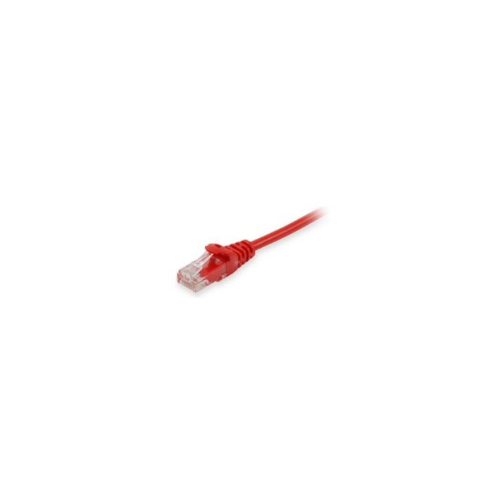 Cable EQUIP RJ45 Cat.6a U/UTP 5m Rojo (EQ603025)