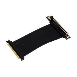 Cable Extensión Abysm Riser PCIe 4.0 Blanco (AB461701W)