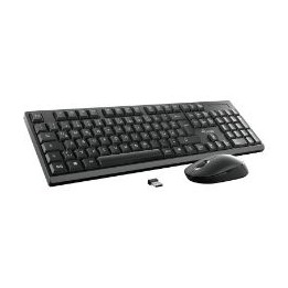 Teclado+Raton EQUIP Life RF Óptico Negro (EQ245221)