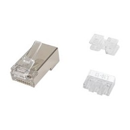 Conector EQUIP RJ45 Cat.6a Apantallado 100Un (EQ121147)