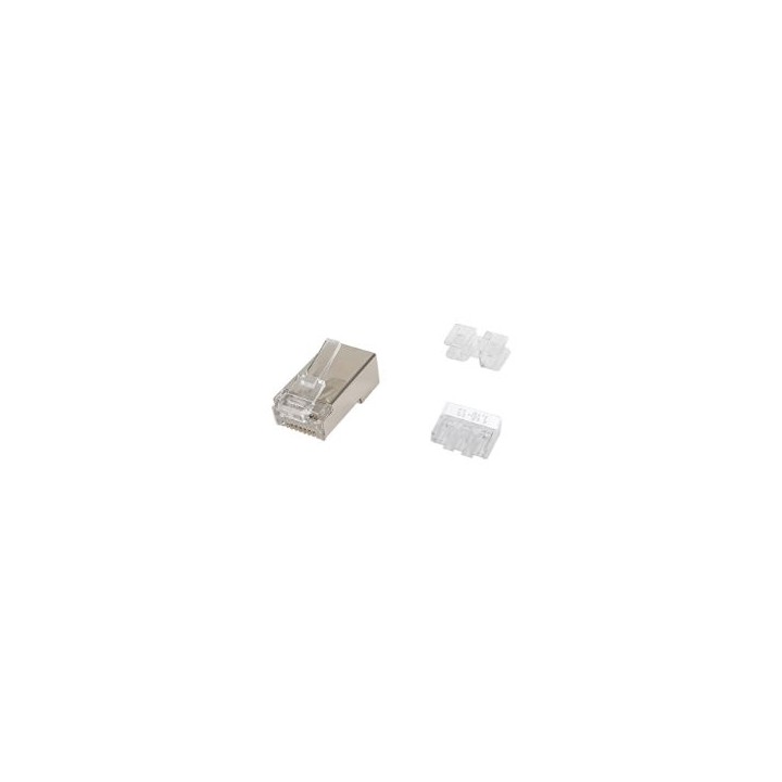 Conector EQUIP RJ45 Cat.6a Apantallado 100Un (EQ121147)