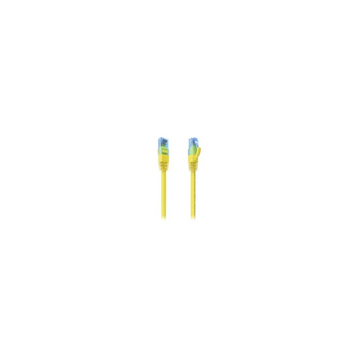 Cable AISENS RJ45 Cat6 UTP CCA 25cm Amarillo(A135-0829)