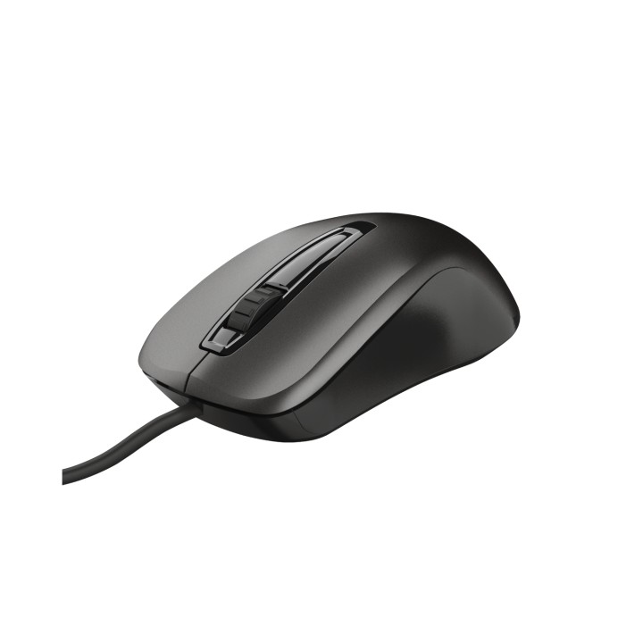 raton Trust Carve USB tipo A Optico 1200 DPI Ambidextro 23733