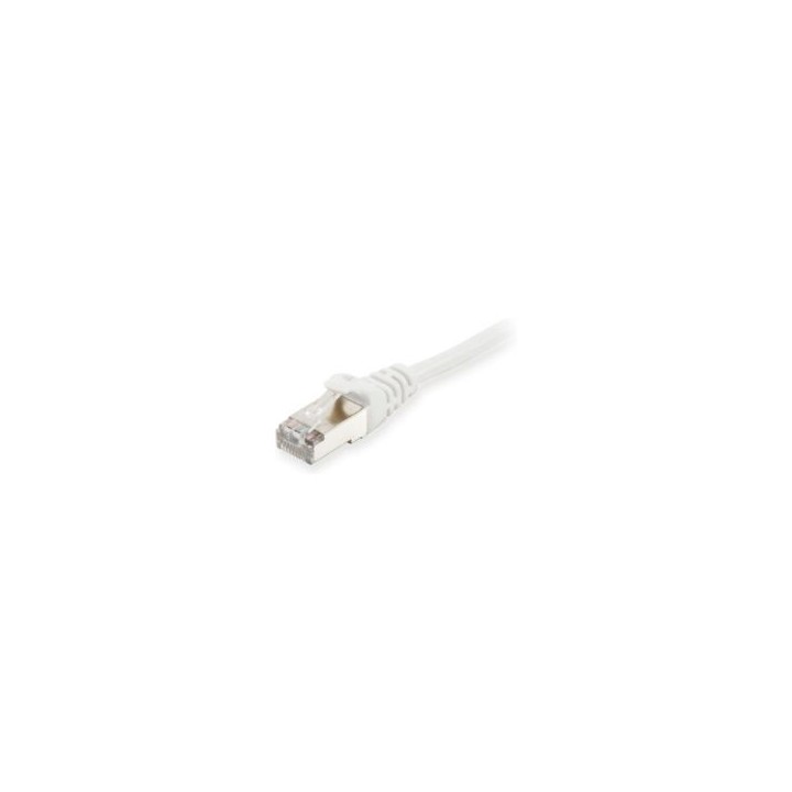 Cable EQUIP RJ45 Cat.6a S/FTP 0.5m Blanco (EQ606002)
