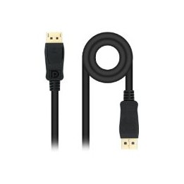 Nanocable DP 1.4/M a DP/M 5m Negro (10.15.2605)