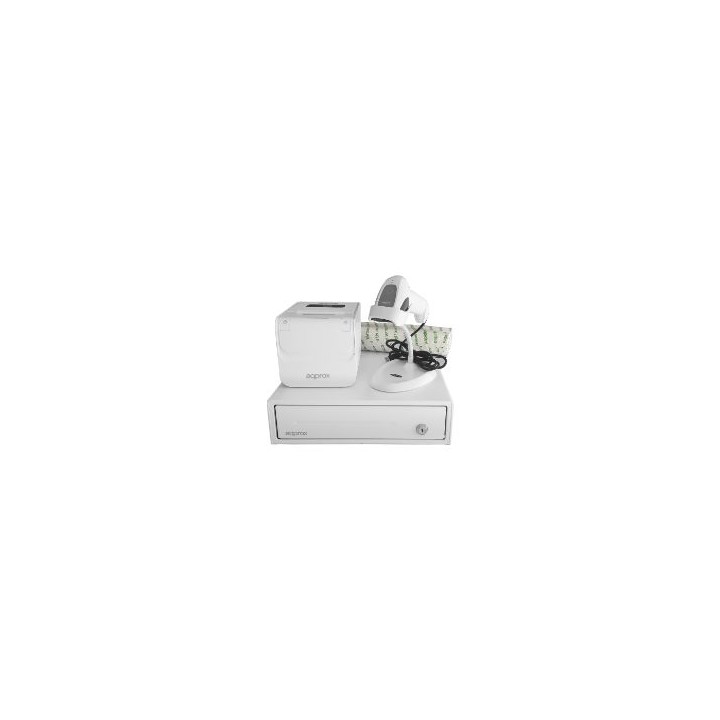 Pack Approx Cajón+Impresora+Lector (APPPOSPACK3380WH)