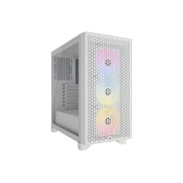 Caja Corsair 3000D ARGB ATX Blanca (CC-9011256-WW)
