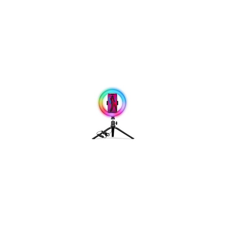 Aro de Luz CELLY RGB 20cm USB (CLICKRINGRGBBK)