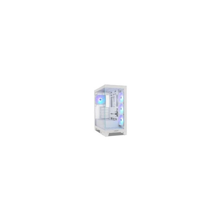 Caja NOX ARGB ATX mATX ITX Blanca (NXHUMMERGLOCKWH)