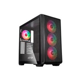 Caja Abysm Danube Kamp BX300 ATX mATX Negra (AB123012)