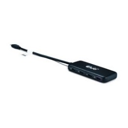 Hub Club 3D USB-C a 4xUSB-C 10G PD 3.0 Negro (CSV-1548)