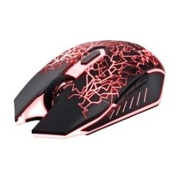 Ratón Gaming Trust Óptico LED Wireless RF Negro (24750)