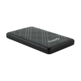 Caja TooQ SSD/HDD 2.5" SATA USB 3.0 Negra (TQE-2500B)