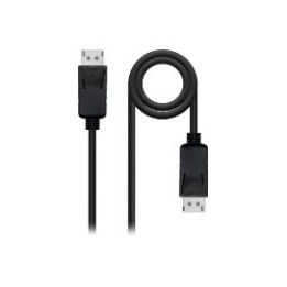 Nanocable DP 1.2 CCS/M a DP/M 2m Negro (10.15.2702)