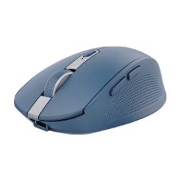 Ratón Trust Ozaa Óptico RF/Bluetooth Azul (24934)