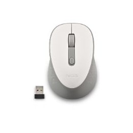 Ratón NGS Dew White Wireless 1600dpi Blanco (DEWWHITE)