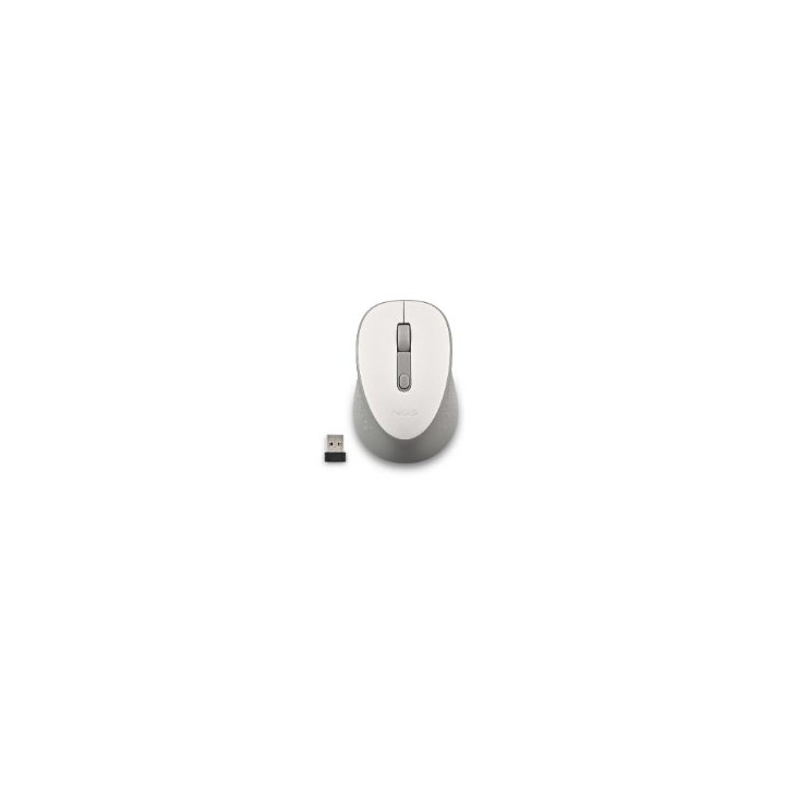 Ratón NGS Dew White Wireless 1600dpi Blanco (DEWWHITE)