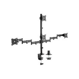 Soporte AISENS 4 Monitores 13"-27" Negro (DT27TSR-379)