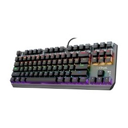 Teclado Gaming Trust GXT 834 Callaz RGB Negro (24407)
