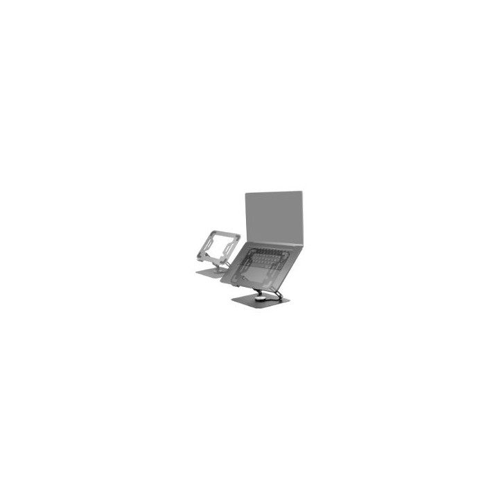 Soporte Mars Gaming 17" Giratorio/Plegable Negro(MARSN)