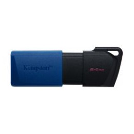 Pendrive Kingston 64Gb USB-A 3.0 Negro/Azul (DTXM/64GB)
