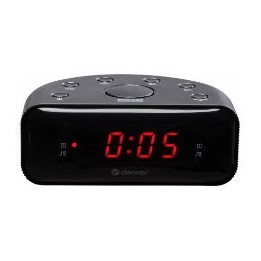 Radio Despertador DENVER Alarma Dual Negro (CR-430MK2)