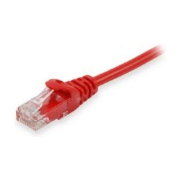 Cable EQUIP RJ45 Cat.6a U/UTP 10m Rojo (EQ603027)