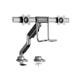 Soporte Mesa EQUIP 2pantallas 17"-32" (EQ650161)