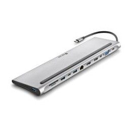 Dock Station NGS USB-C 12en1 Plata (WONDERDOCK12)