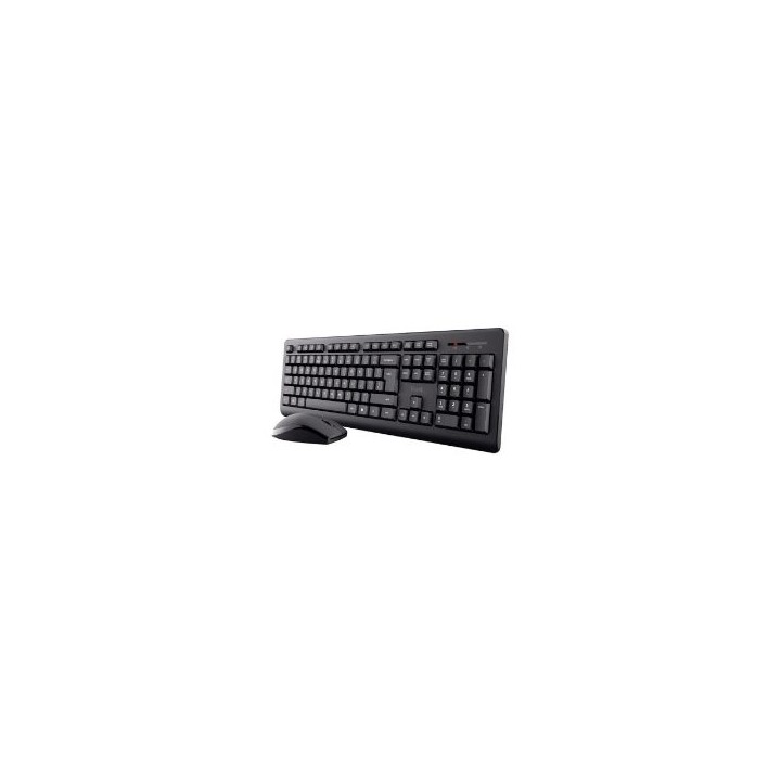 Teclado+Ratón Trust Primo RF Wireless Negro (25433)