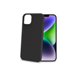 Funda CELLY Cromo 6.7" iPhone 15 Plus Negra (CROMO1055B
