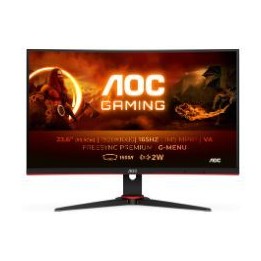 Monitor Gaming AOC 24" VA FHD Curvo Negro (C24G2AE/BK)