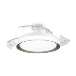 Ventilador Techo Philips + Plafón Blanco (929004081801)