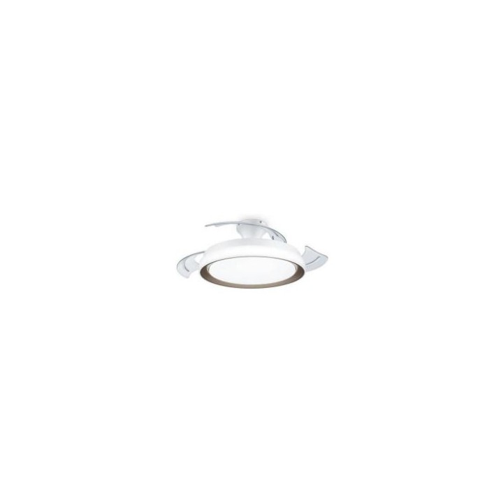 Ventilador Techo Philips + Plafón Blanco (929004081801)