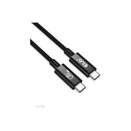 Cable Club 3D USB-C 4/M a USB-C 4/M 1m Negro (CAC-1576)
