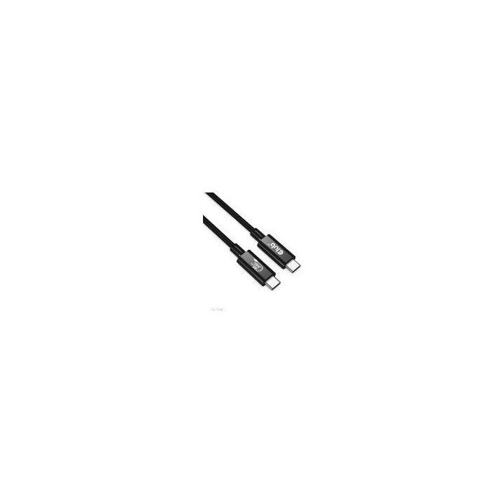 Cable Club 3D USB-C 4/M a USB-C 4/M 1m Negro (CAC-1576)