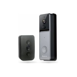 Videoportero DENVER 2mp WiFi Negro/Gris (VDB-216MK2)
