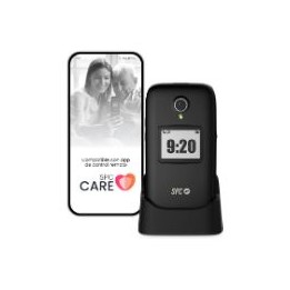 Teléfono Móvil SPC Polaris para Mayores Negro (2334N)